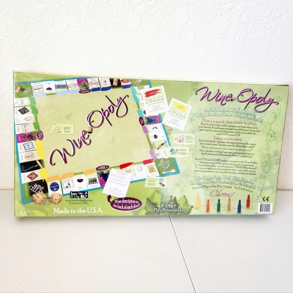 Wineopoly Board Game - Picture 3 of 5